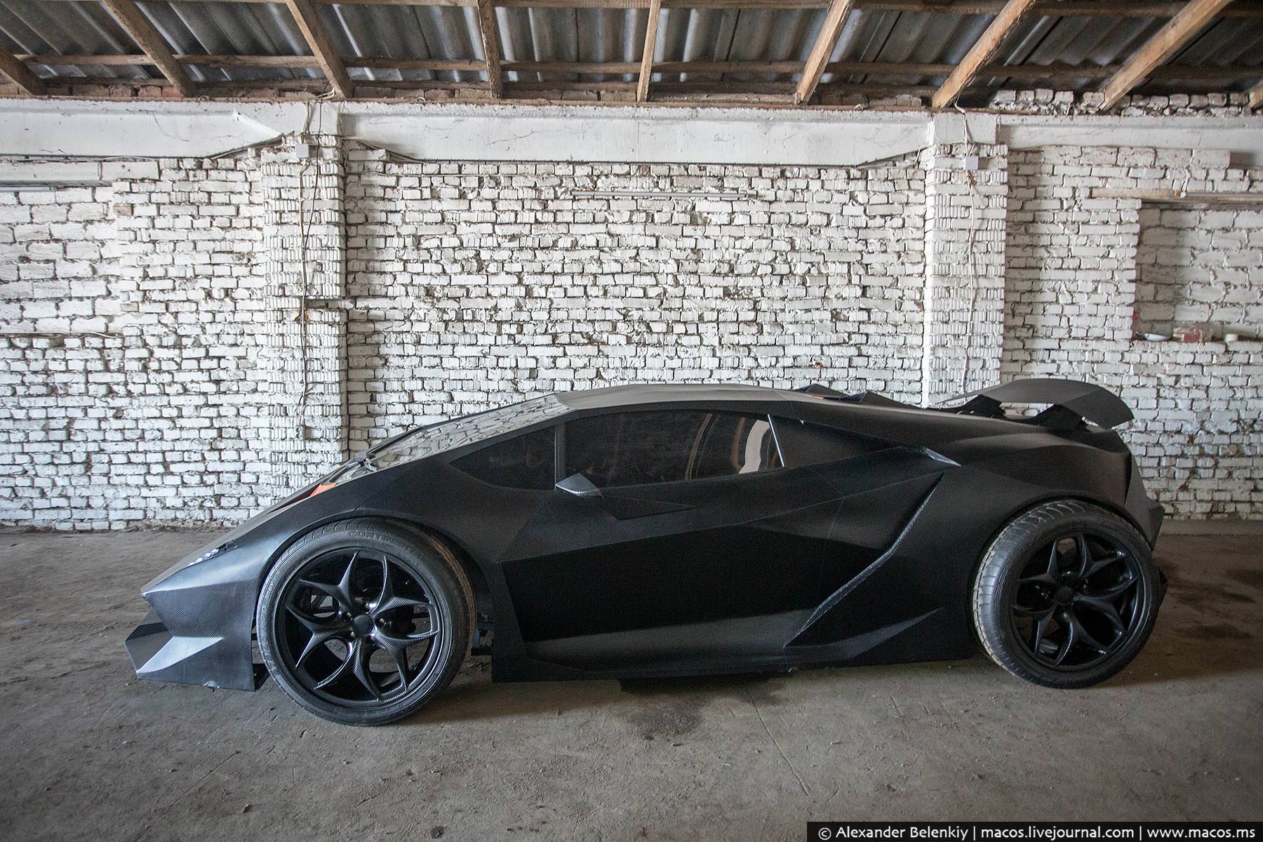 Hobbyists build epic Lamborghini replica - Carfanatics Blog