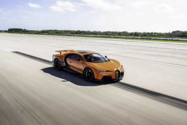 Bugatti invited owners to Kennedy Space Center for aimed 248 mph speed challenge