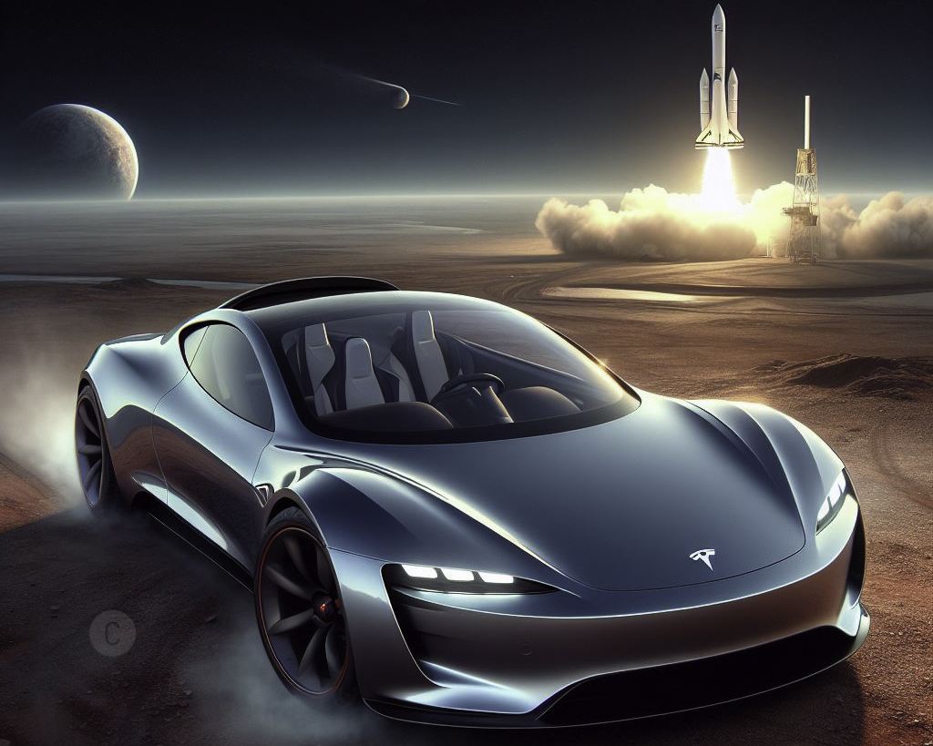 ELON MUSK SAYS LONG-DELAYED ROADSTER IS TESLA-SPACEX COLLAB